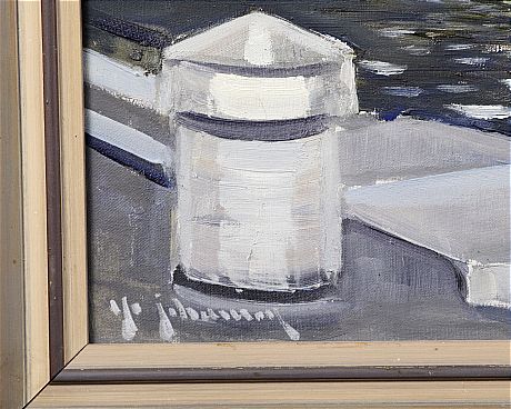 Yo Johansson oljemålning