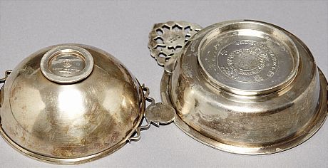 Skålar i silver