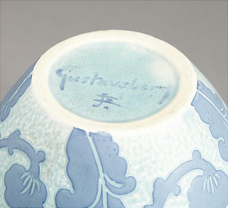 Ytterfoder i sgrafitto Josef Ekberg Gustafsberg