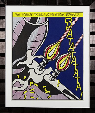 Triptyk Roy Lichtenstein