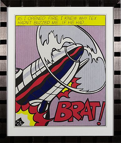 Triptyk Roy Lichtenstein
