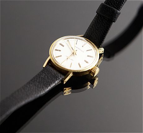 Damarmbandsur Certina 14 k guld