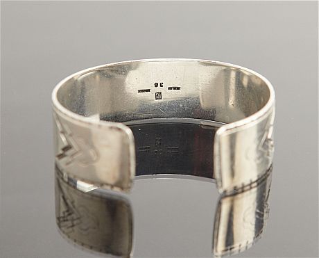 Armring i sterlingsilver Georg Jensen