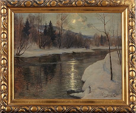 Anders Kongsrud oljemålning