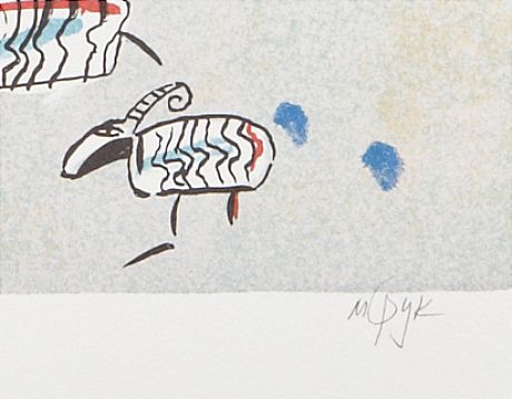 Madeleine Pyk litografi