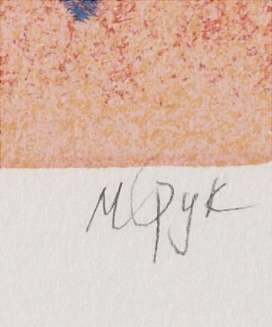 Madeleine Pyk litografi