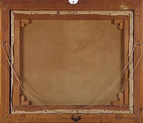 Oljemålning stockholms inlopp