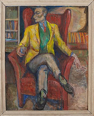 Einar Forseth oljemålning