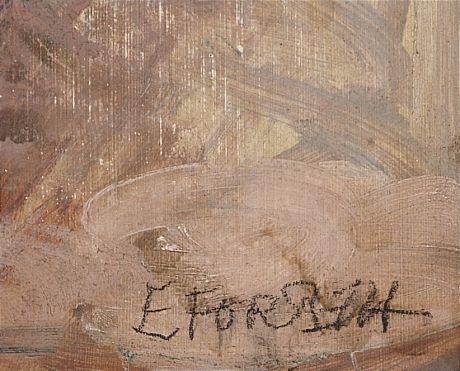 Einar Forseth oljemålning