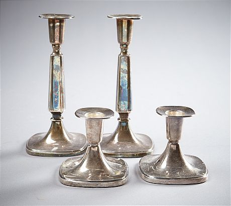 Ljusstakar silver