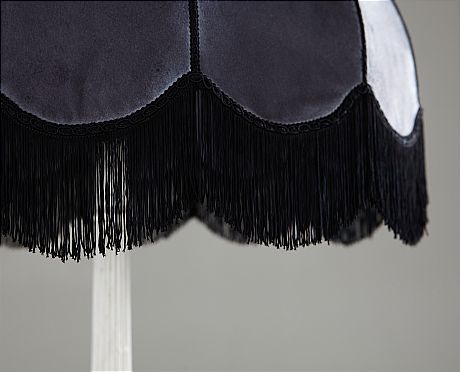 Golvlampa bemålad