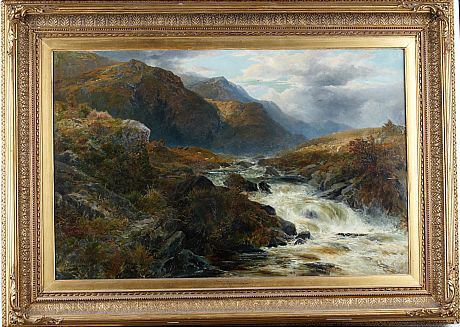 James William Whittaker oljemålning