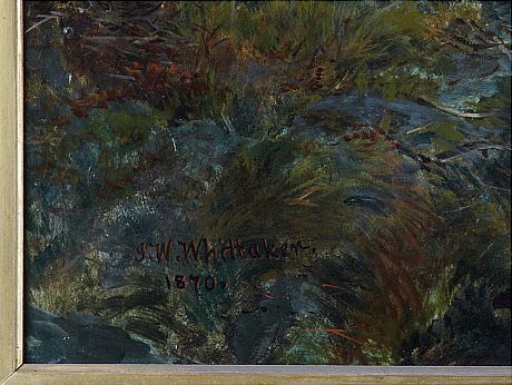 James William Whittaker oljemålning