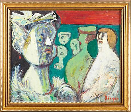 Birger Birger Ericson oljemålning