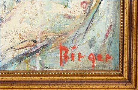 Birger Birger Ericson oljemålning