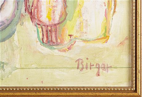 Birger Birger Ericson oljemålning