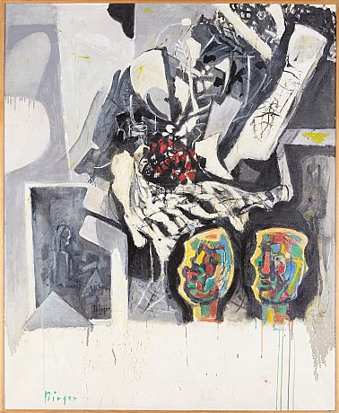 Birger Birger Ericson oljemålning