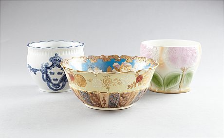 Ytterfoder skål i porslin