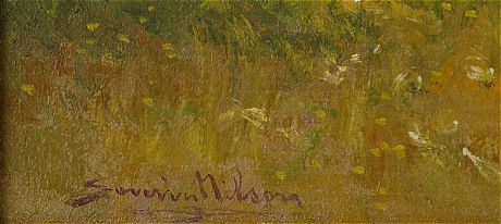 Severin Nilson oljemålning