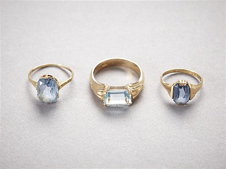 Ringar i 18 k guld