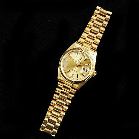 Rolex Day-Date herrarmbandsur guld