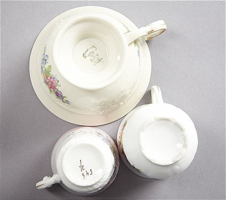 Kaffegods 1800-talets andra hälft samt 1900-tal