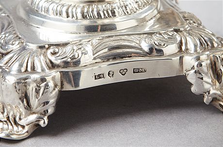 Saltkar i silver Möllenborg
