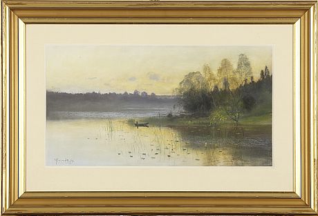 Carl Brandt pastell