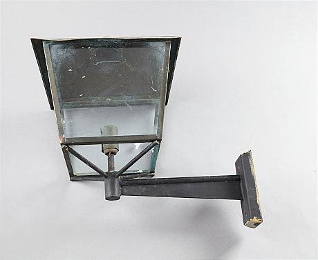 Lykta i kopparplåt