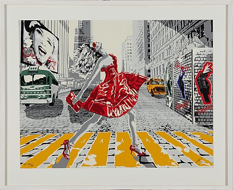 Richard Ryan färglitografi