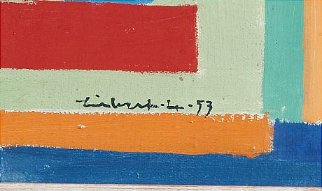 Oidentifierad konstnär olja