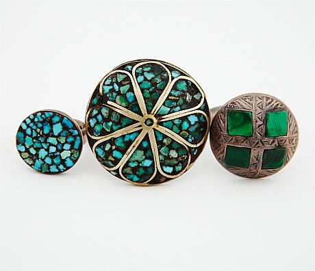 Halsband armband ringar