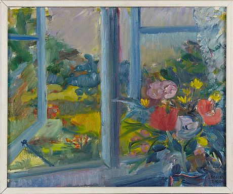 Hans Erik Eriksson oljemålning