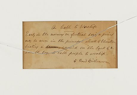 Dickonson Reed akvarell