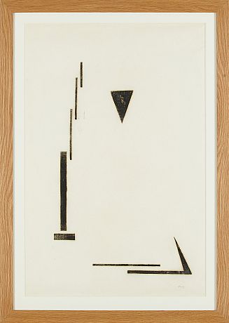 Bengt Orup linolemsnitt