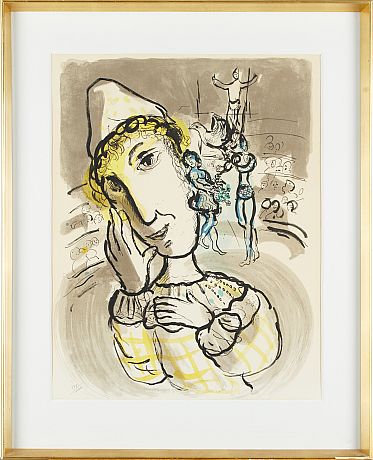 Marc Chagall färglitografi