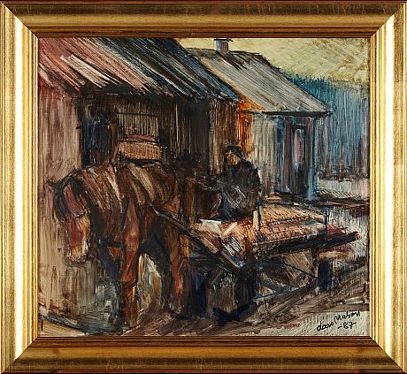 Lars Matson oljemålning