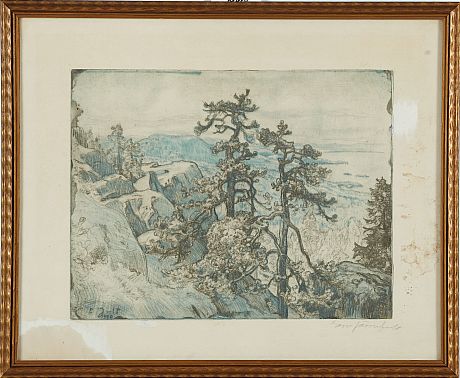 Eero Järnefelt litografi
