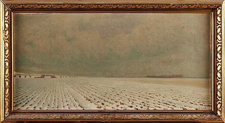 Oljemålning tidigt 1900-tal