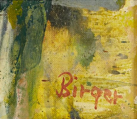 Birger Birger-Ericson oljemålning