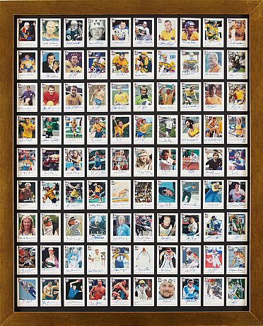 Alfakort samlarbilder handsignerade (bla ishockey)