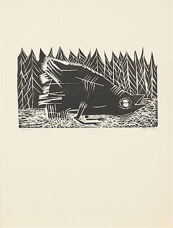 Torsten Renqvist träsnitt