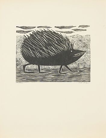 Torsten Renqvist träsnitt