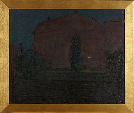 Pelle Swedlund oljemålning