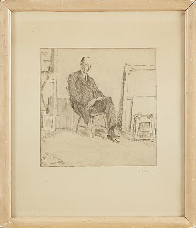 Axel Fridell etsning