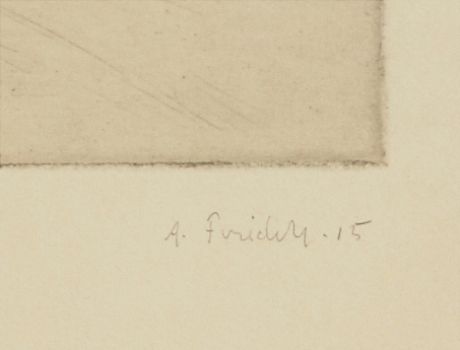 Axel Fridell etsning