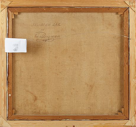 William Gislander oljemålning