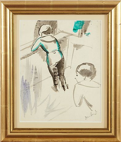 John Jon-And akvarell