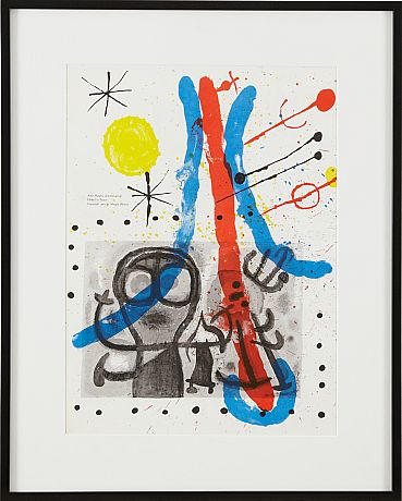 Joan Miro litografier