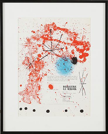 Joan Miro litografier